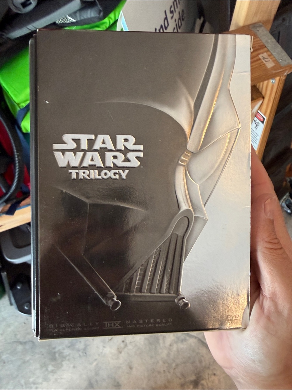 Star Wars Trilogy DVD Box Set - Black & Silver